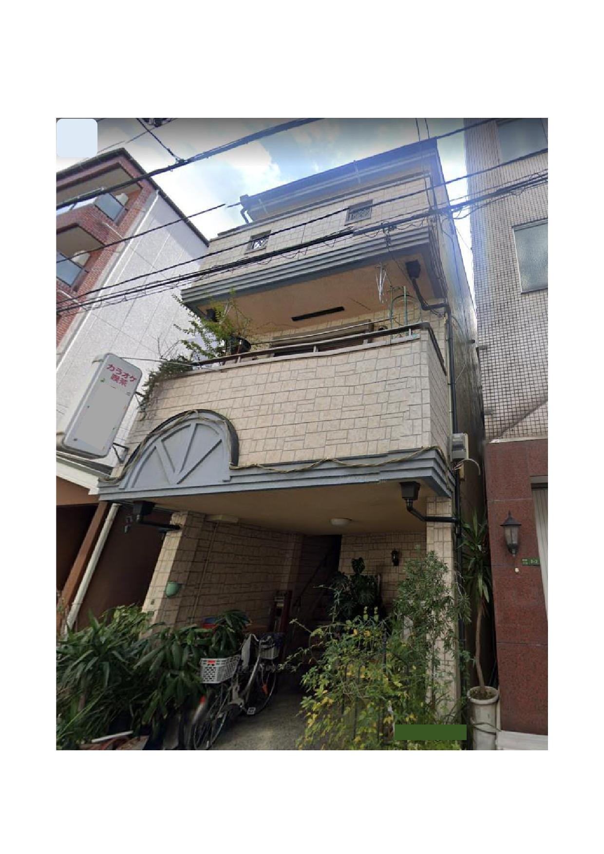 新今里店舗付き中古戸建3階建外観_000001